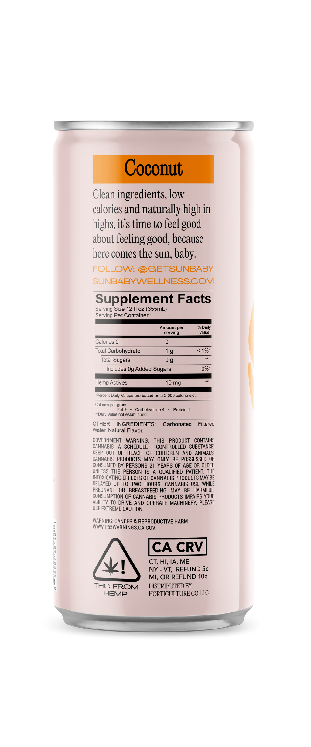Sunbaby Coconut 5mg