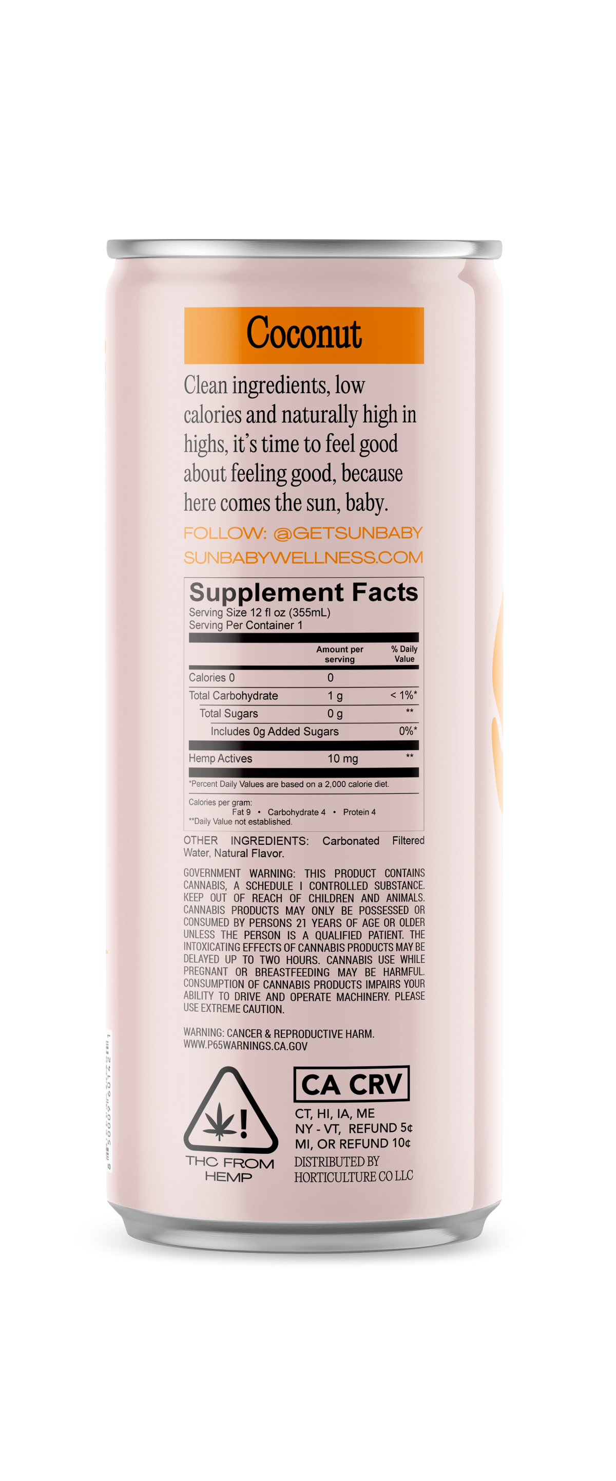 Sunbaby Coconut 5mg