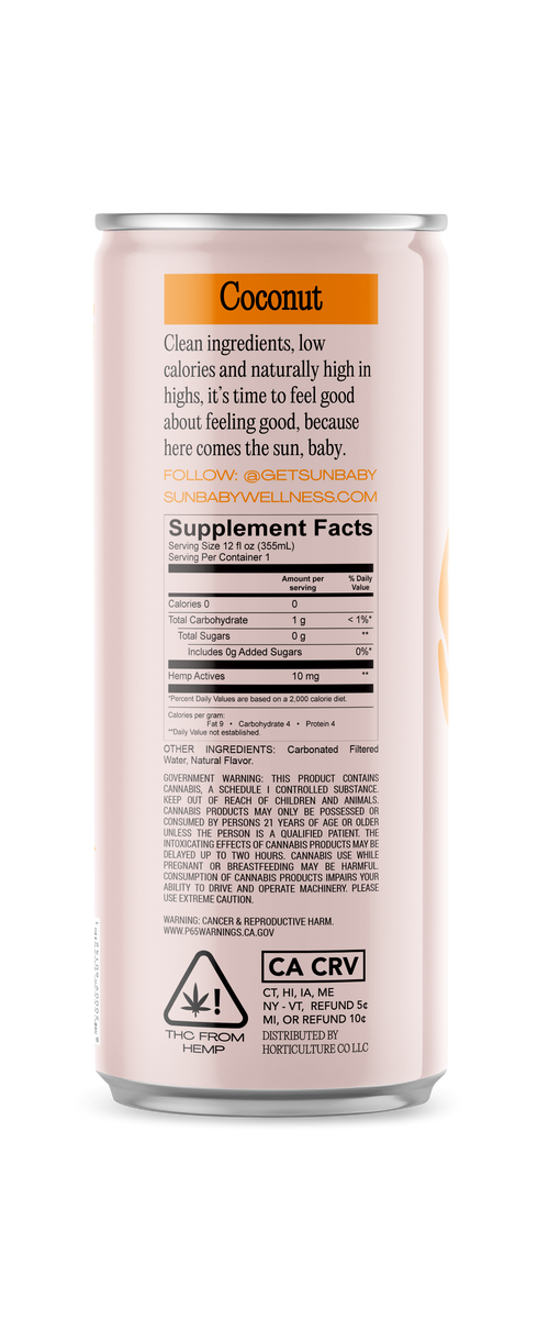 Sunbaby Coconut 5mg